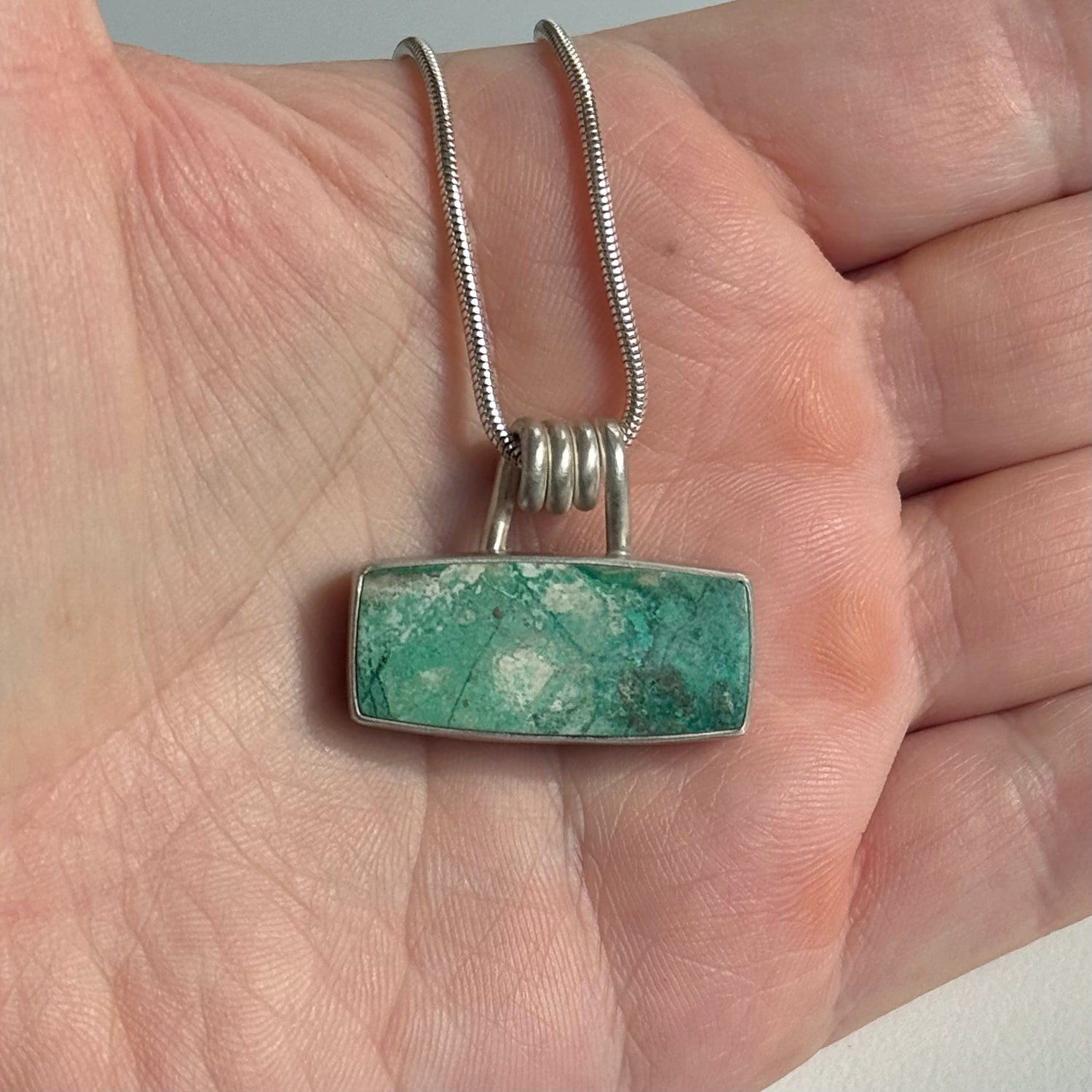 Green Jasper Necklace