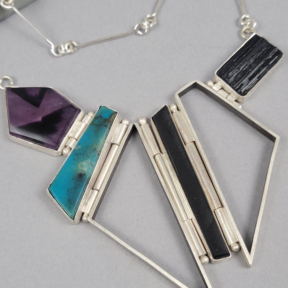 Pointy Hinged Necklace