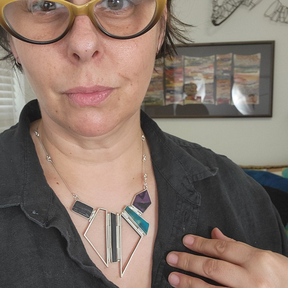Pointy Hinged Necklace
