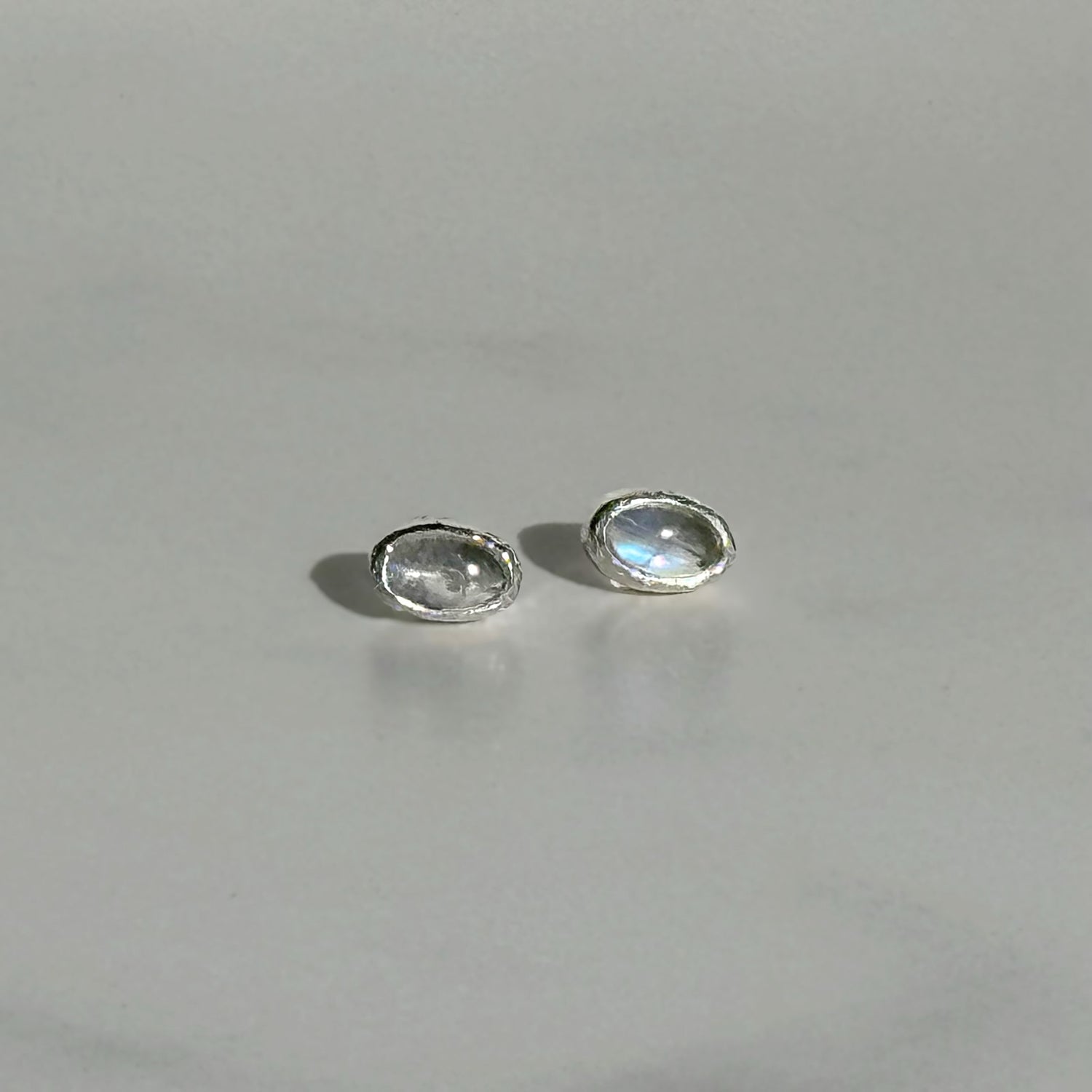 Mini Moonstone Earrings