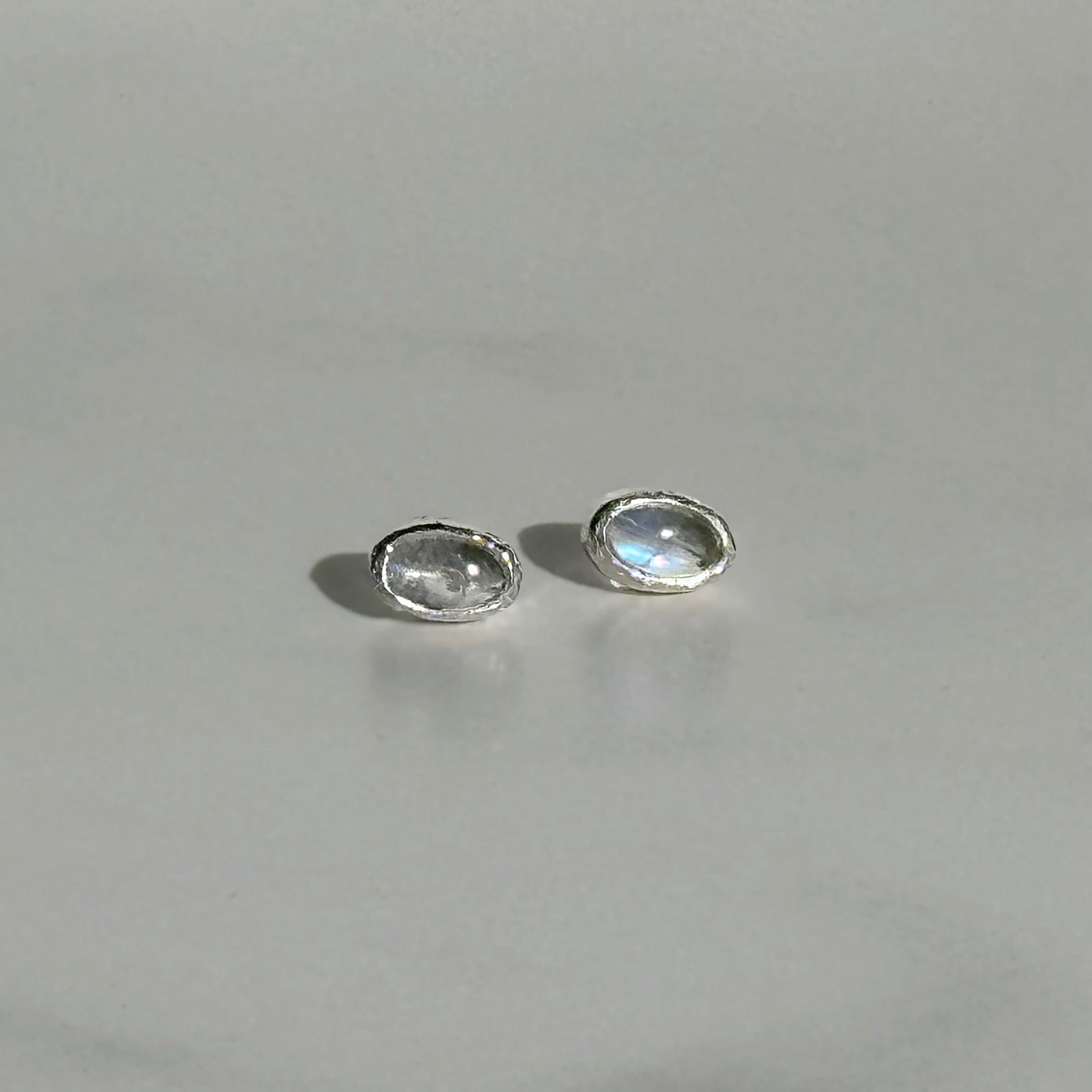 Mini Moonstone Earrings