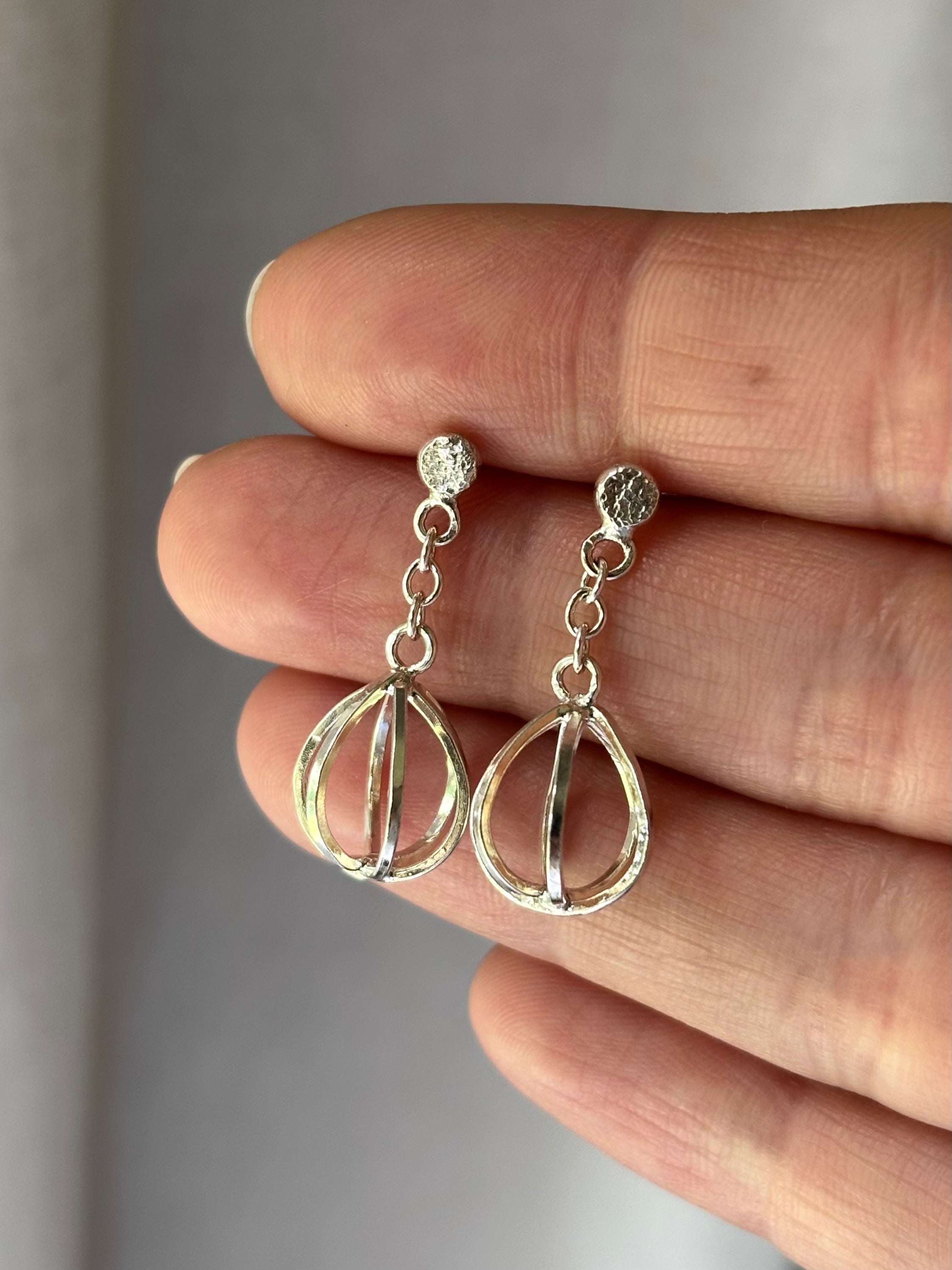 Seedpod Drop Earrings