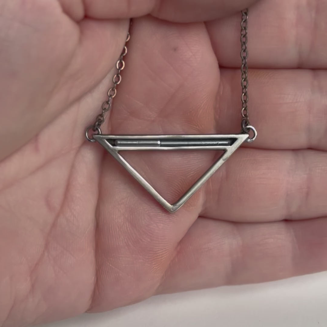 Triangle Solo Slide Necklace