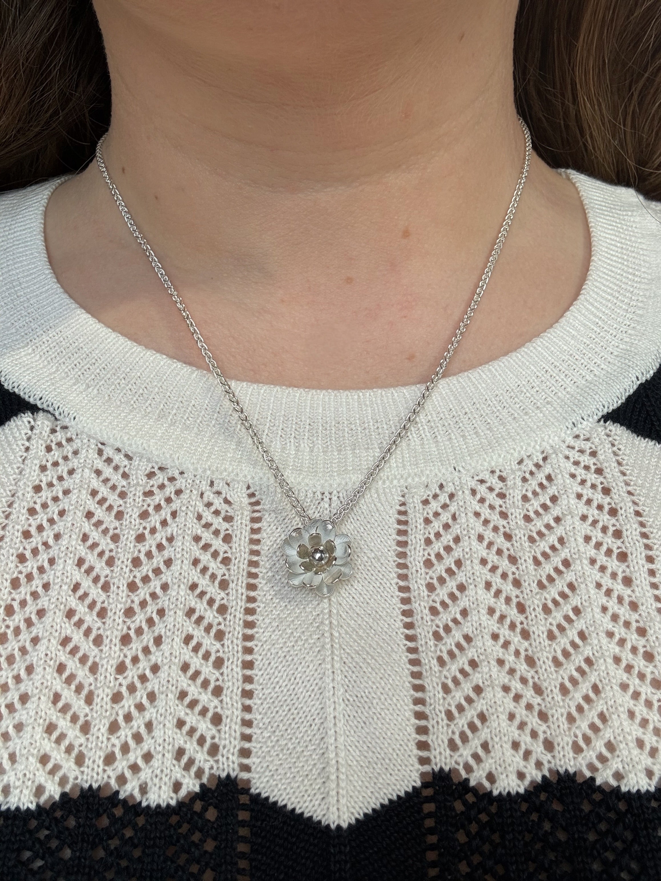 Small Chrysanthemum Pendant