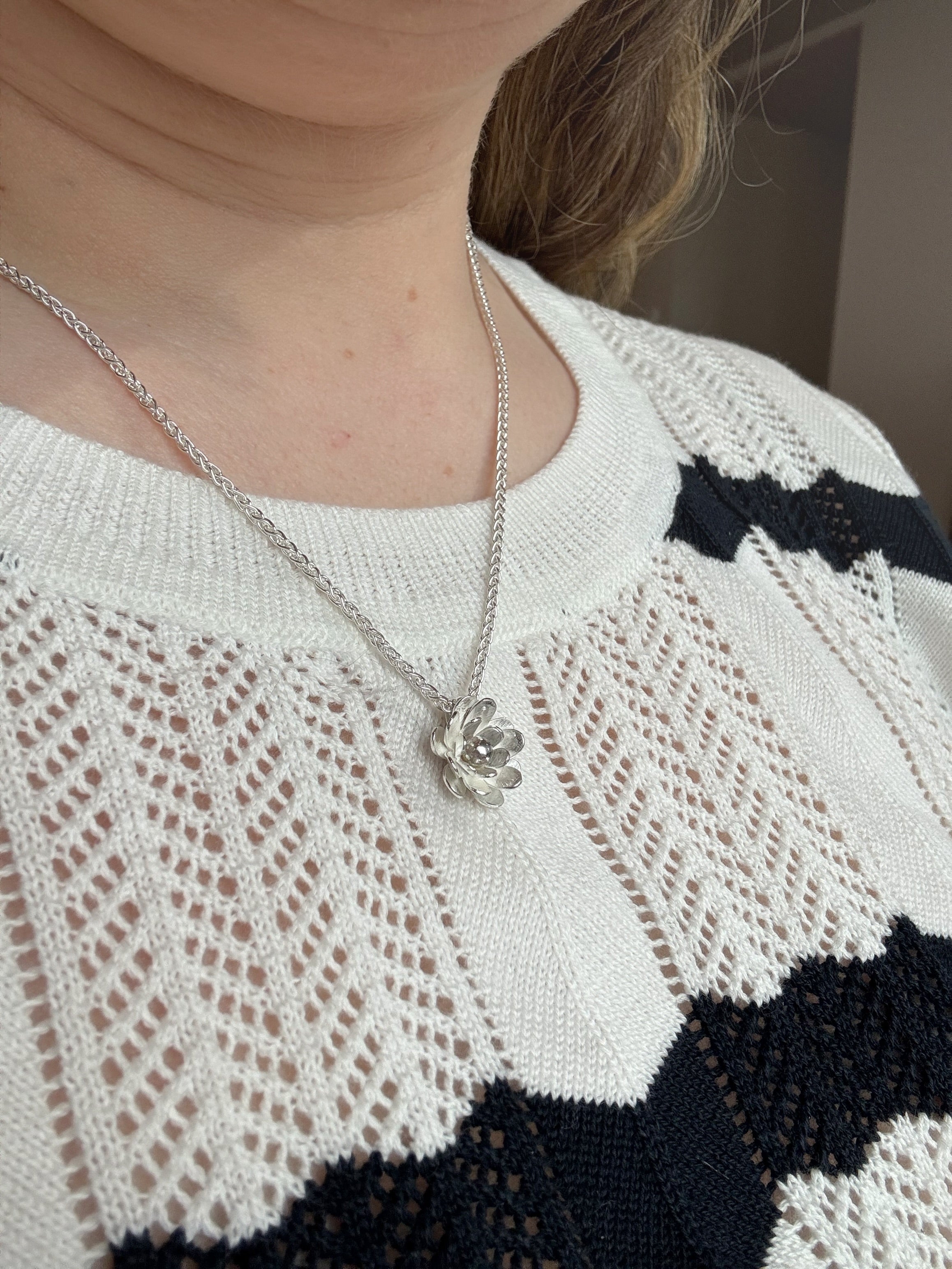 Small Chrysanthemum Pendant