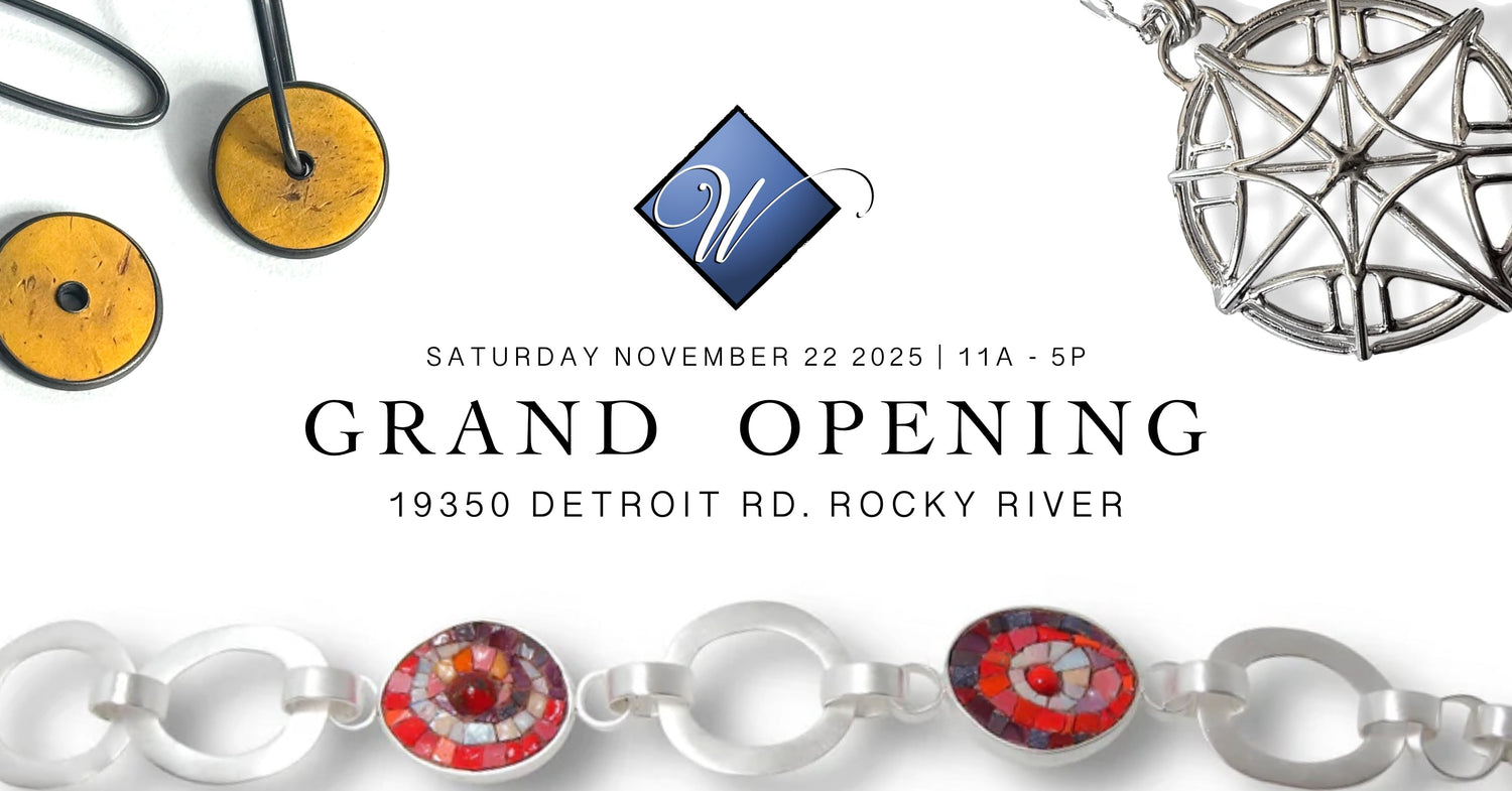 Announcement of new jewelry store grand opening in rocky river ohio on november 22nd 2025