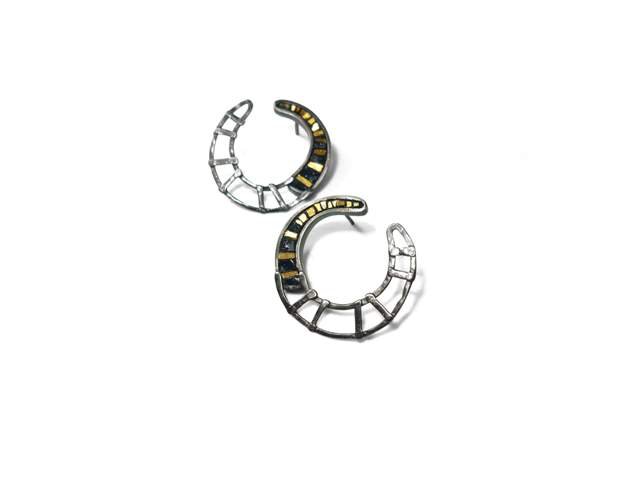 Mosaic Enso Earrings