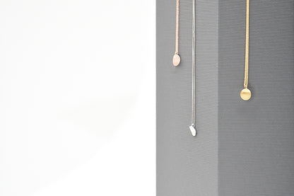 Petite Curl Dot Necklace