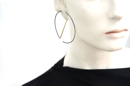 Float Hoop Earrings