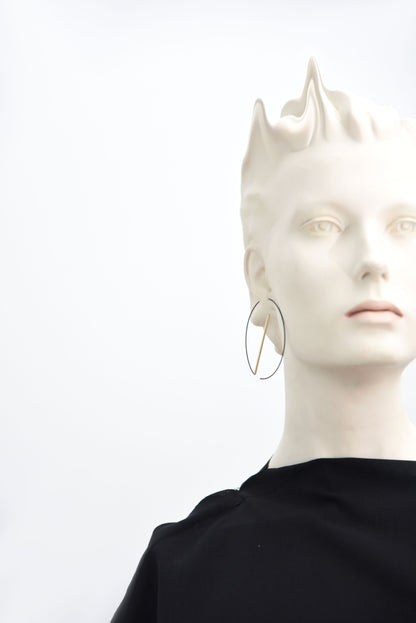 Float Hoop Earrings