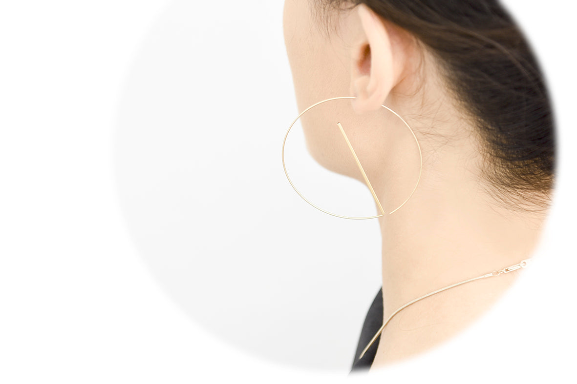 Float Hoop Earrings