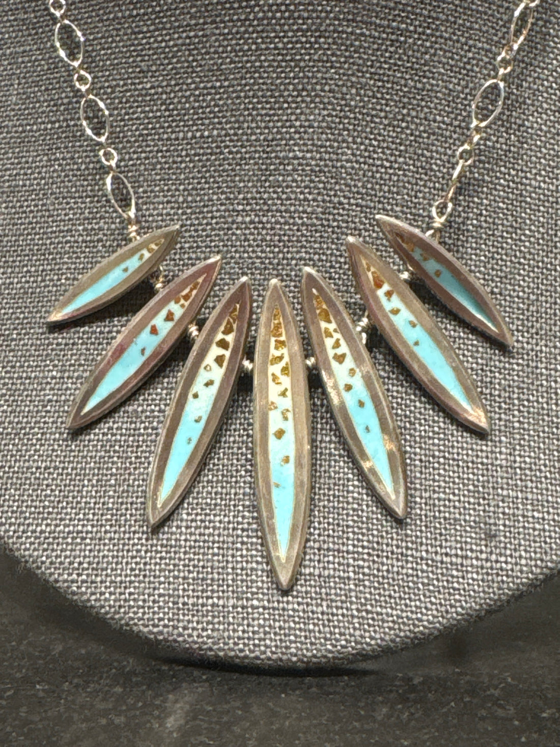 Salix 7 piece fan pendant