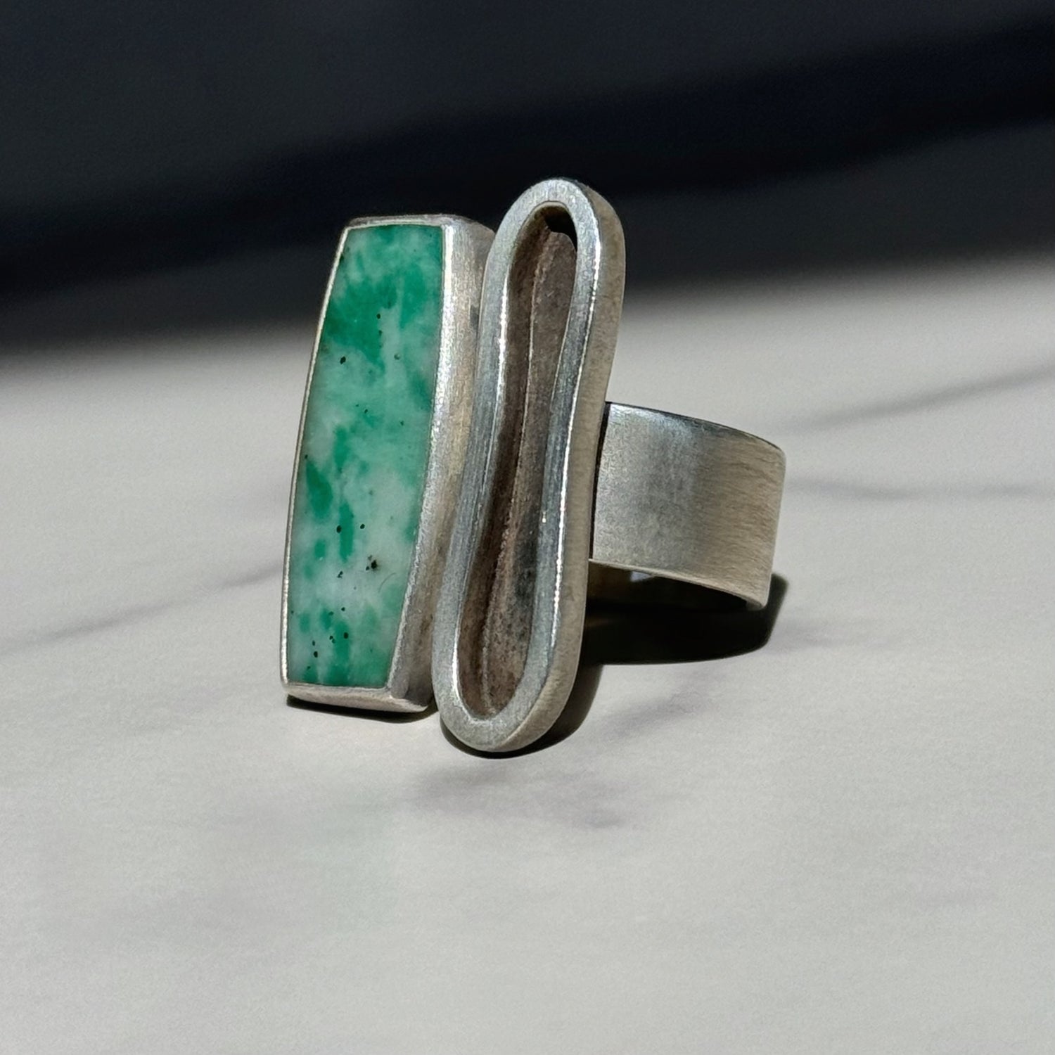 Amazonite Ring