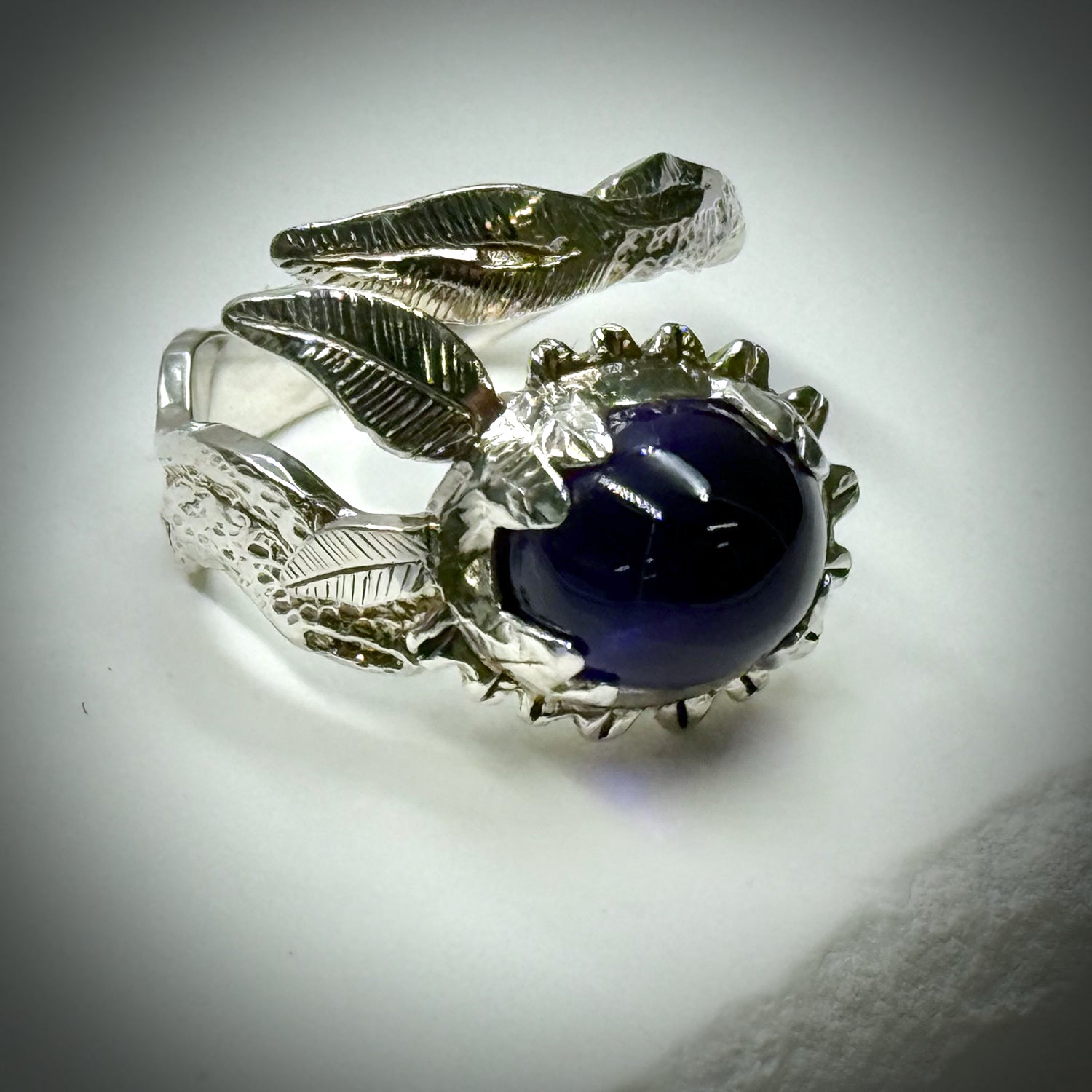 Amethyst Tree Branch Ring