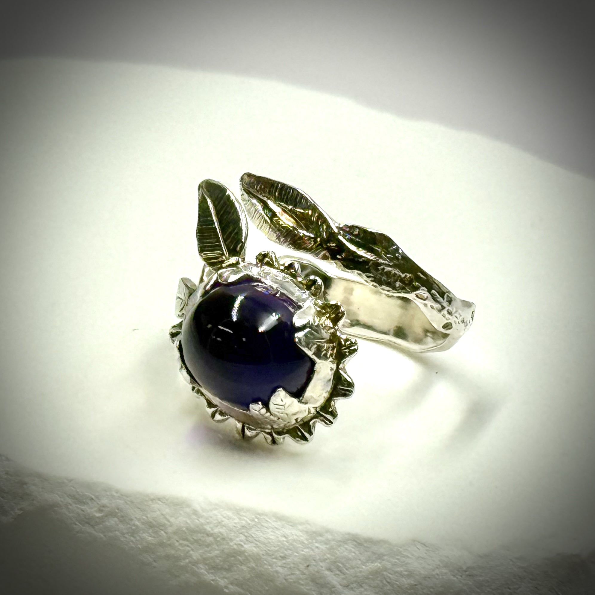 Amethyst Tree Branch Ring