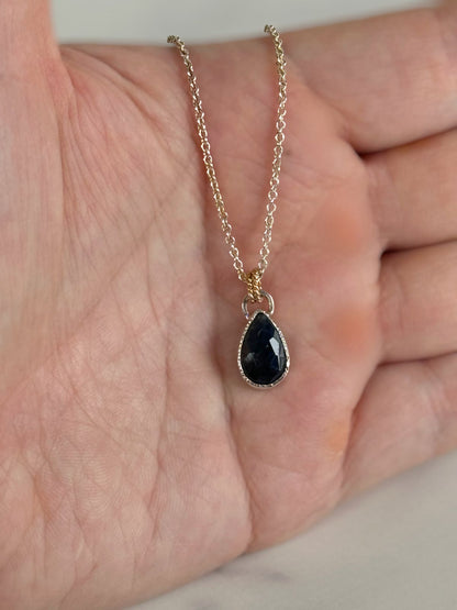 Blue Sapphire Necklace