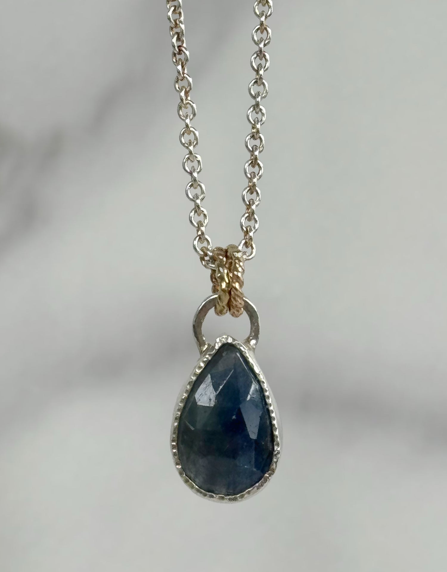 Blue Sapphire Necklace