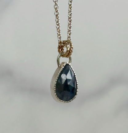 Blue Sapphire Necklace