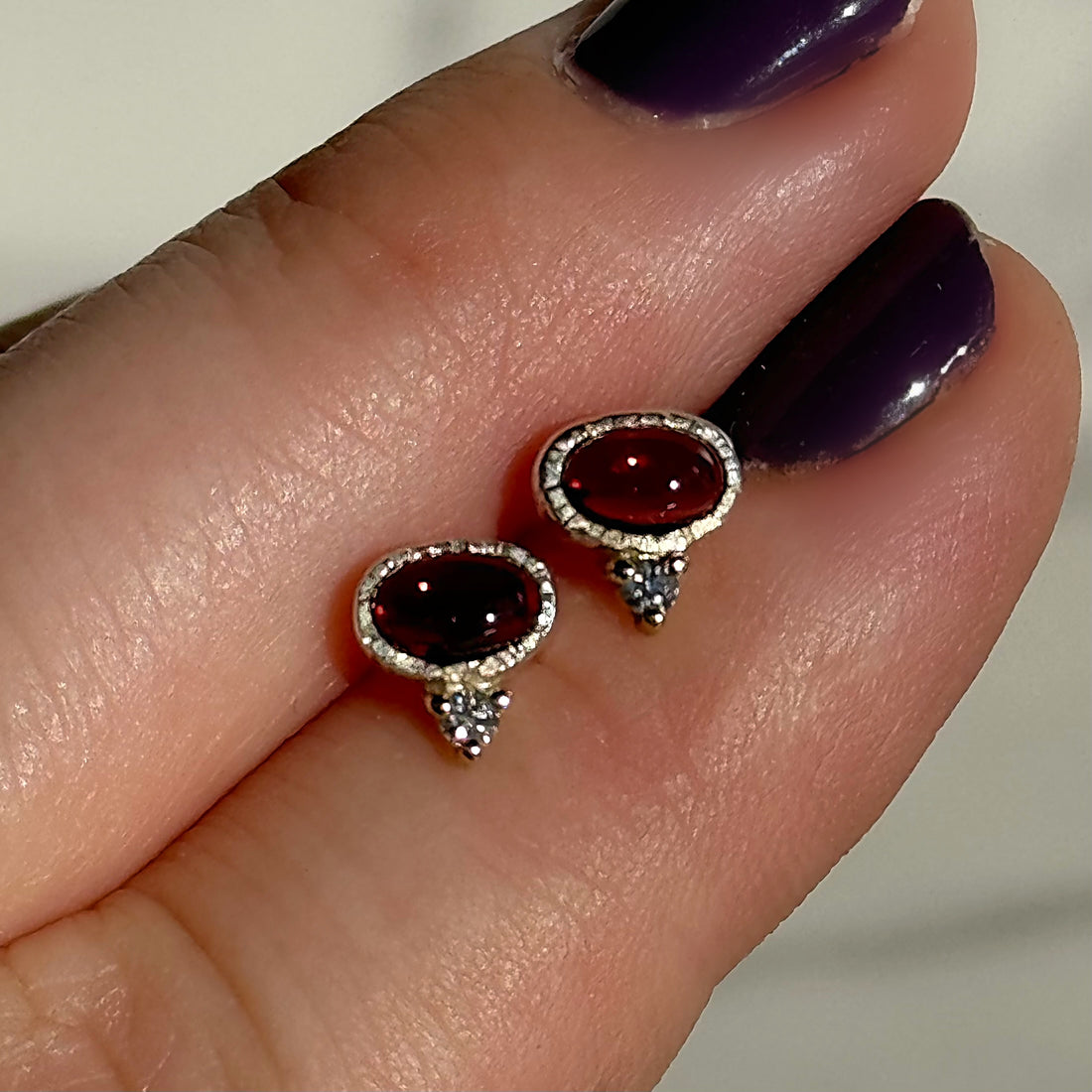 Garnet Earrings