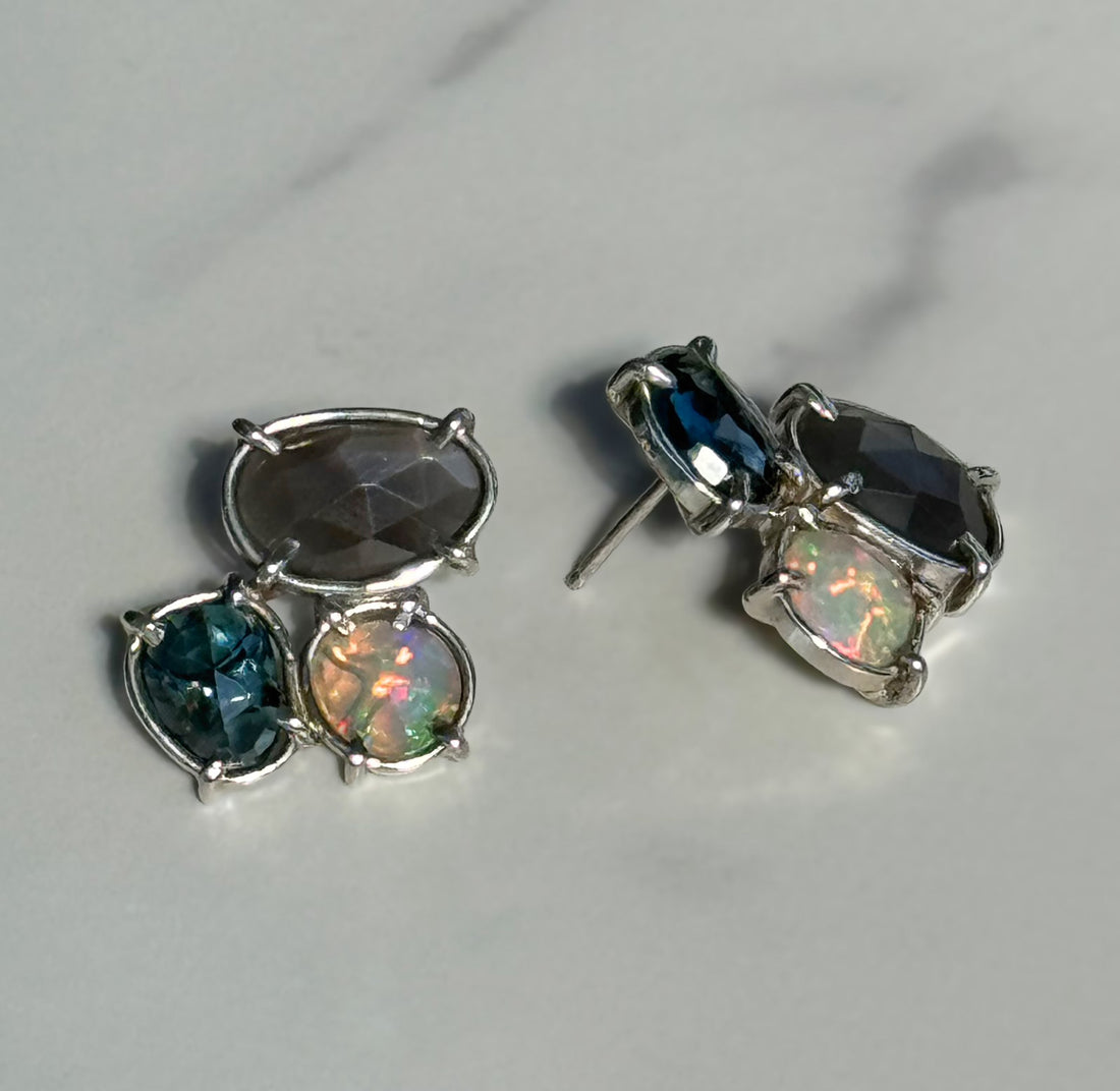 Statement Gemstone Studs