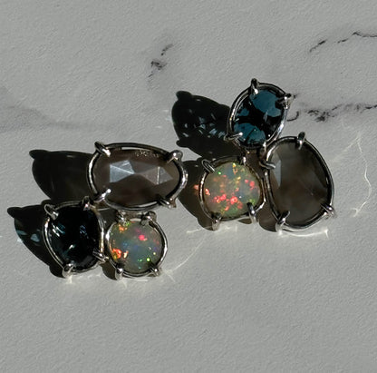 Statement Gemstone Studs