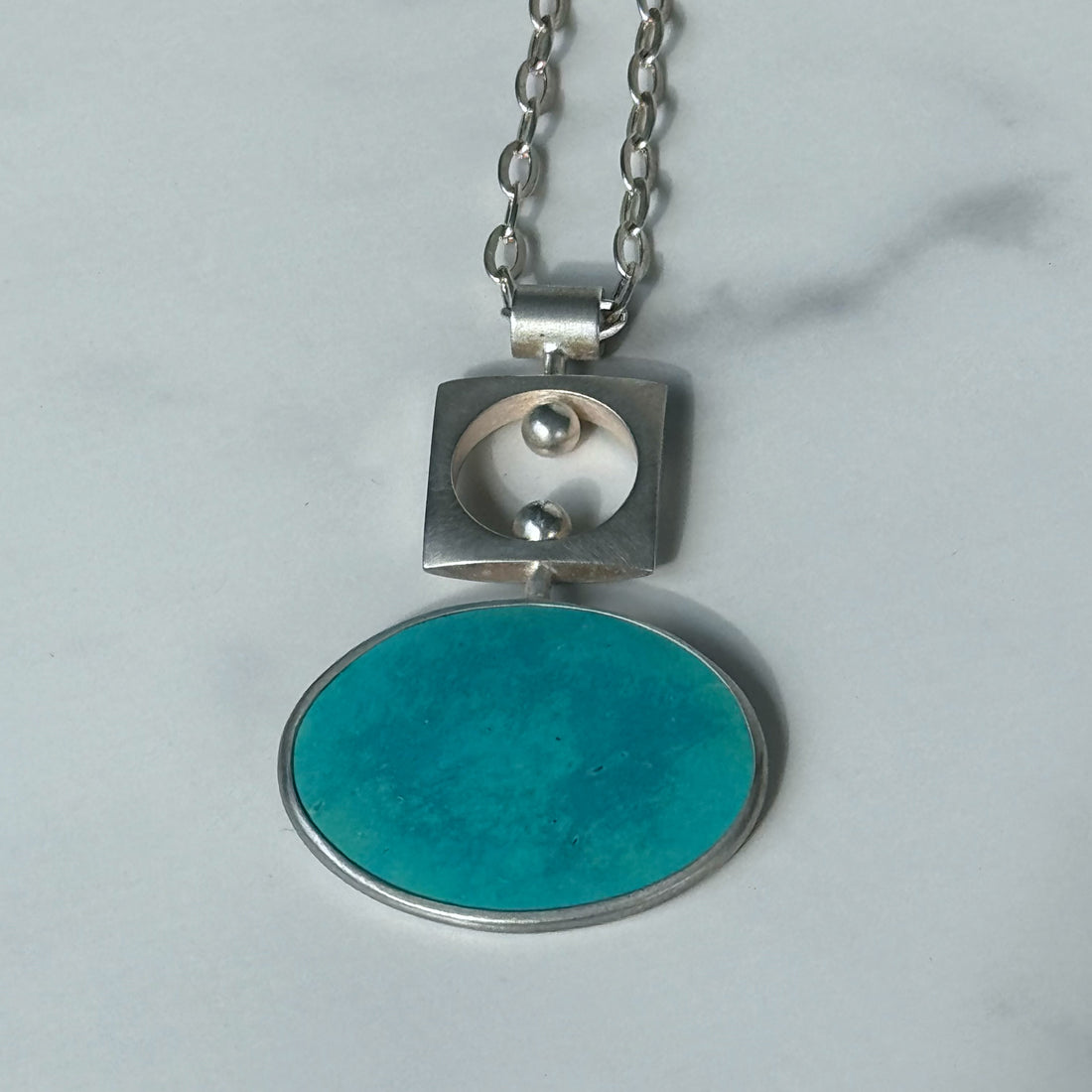 Dyed Coconut Shell Necklace