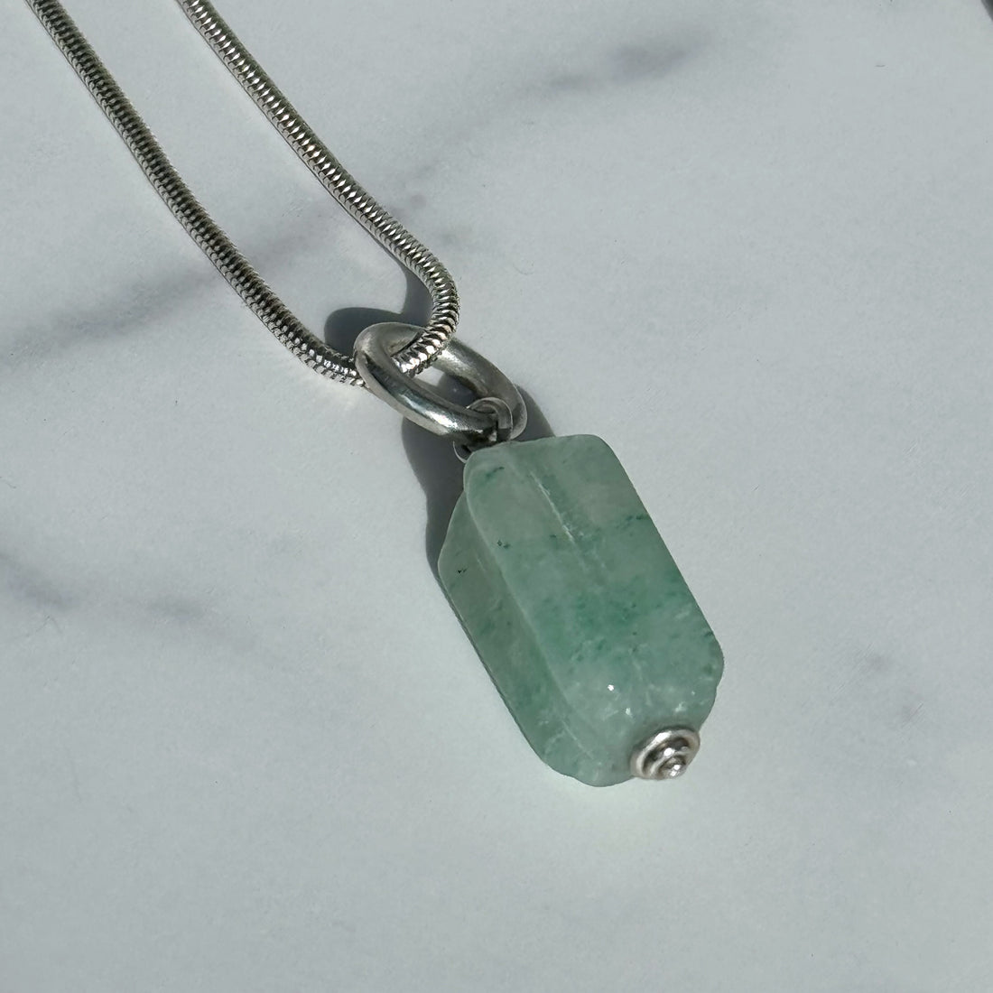 Aventurine Drop Necklace