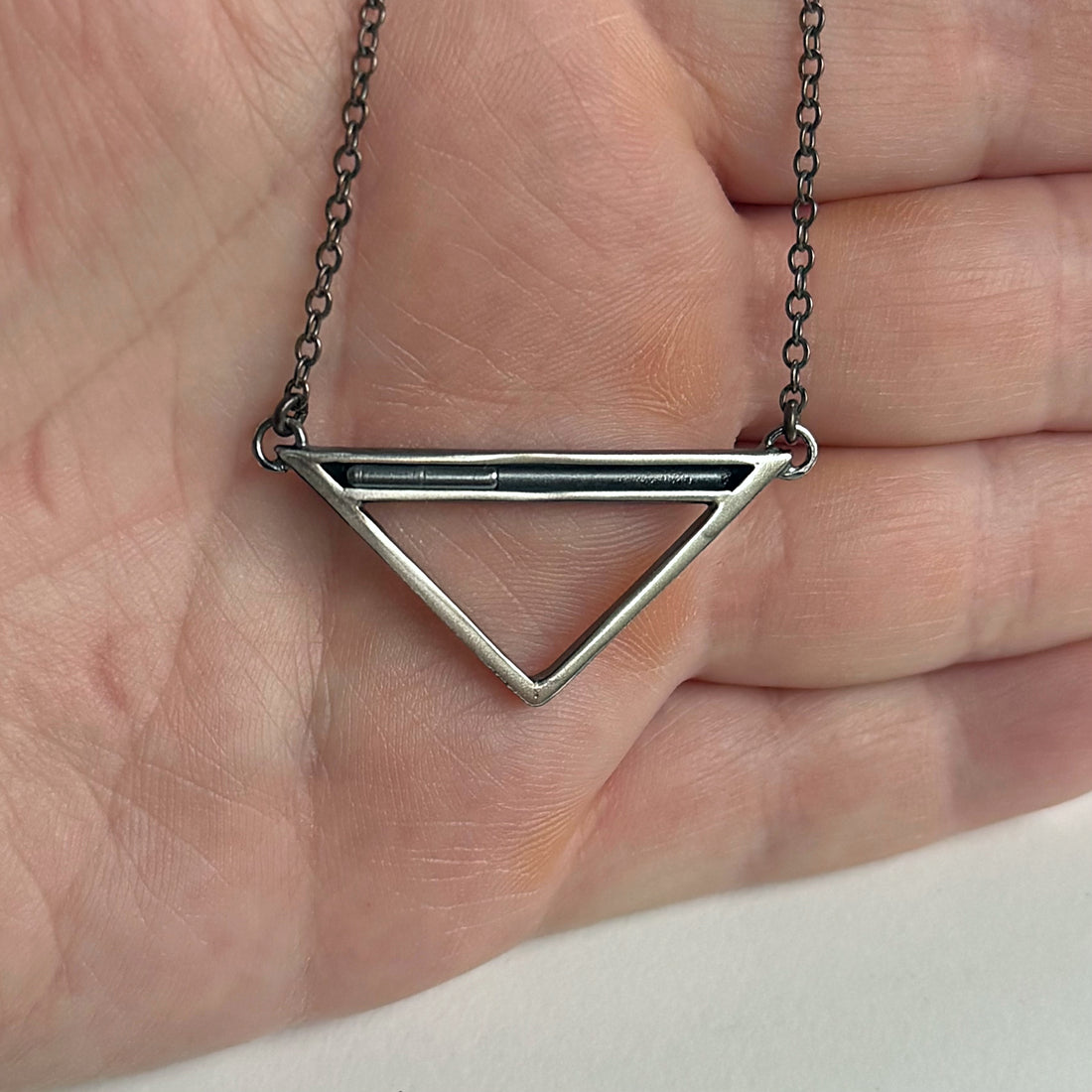 Triangle Solo Slide Necklace