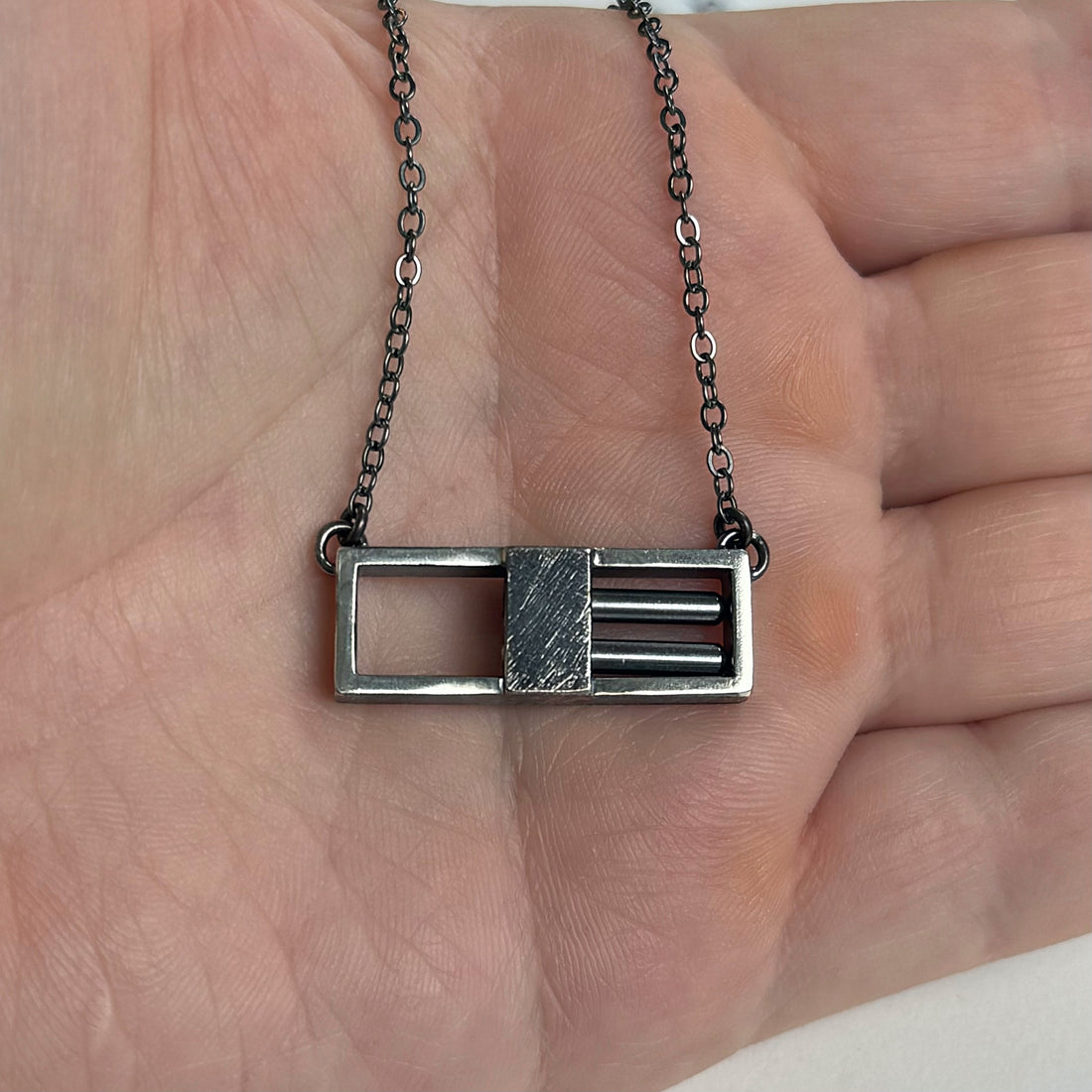 Double Solo Slide Necklace