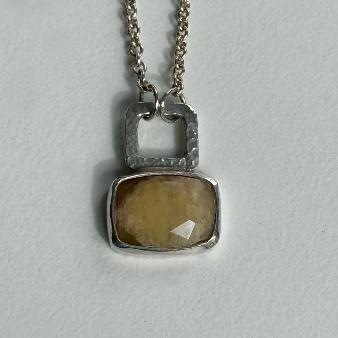 Yellow Sapphire Necklace