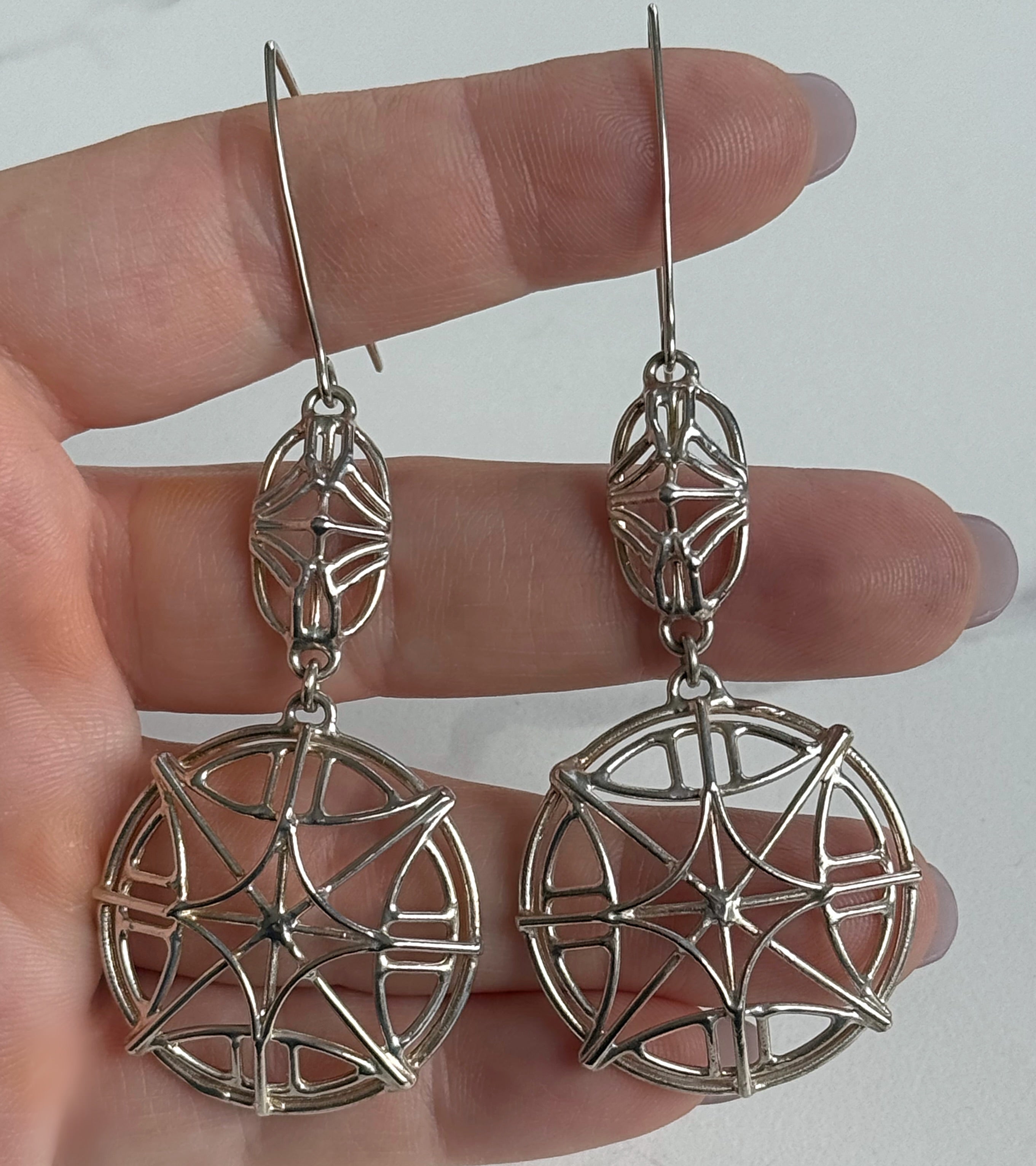 Stargazer Statement Dangle Earrings