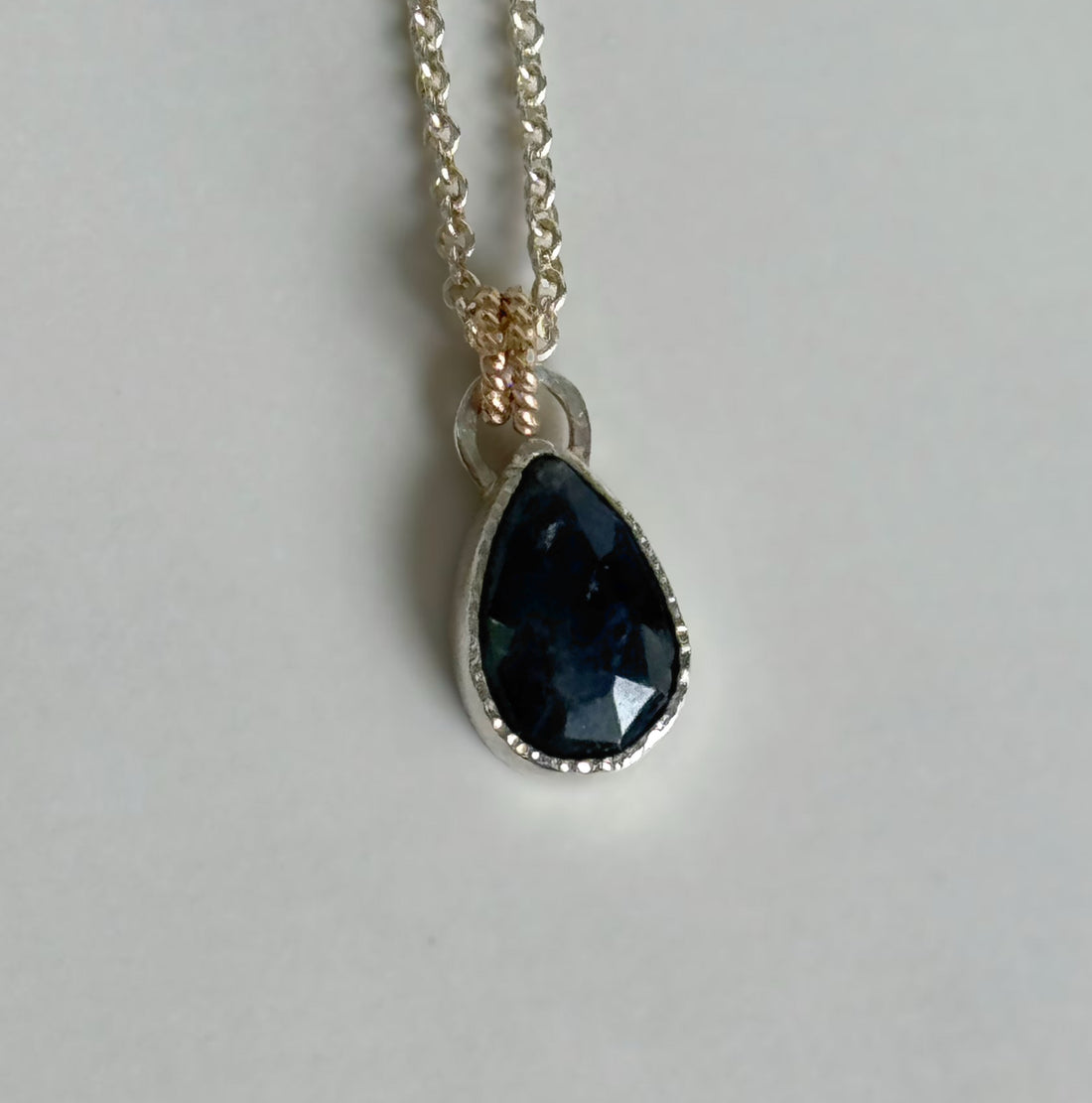 Blue Sapphire Necklace