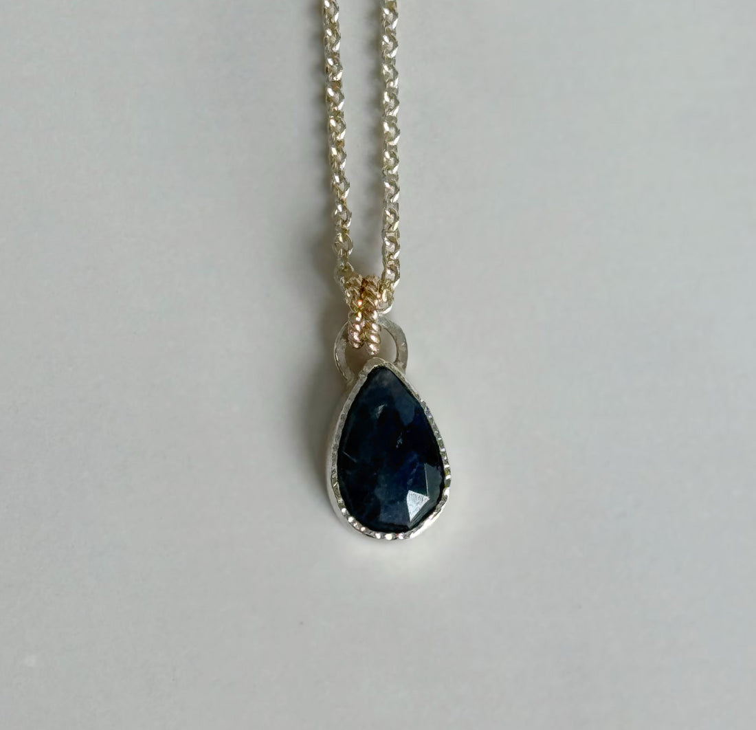 Blue Sapphire Necklace