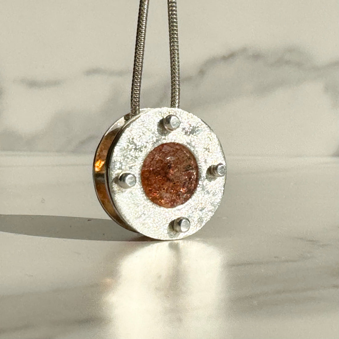 Sunstone Strata Pendant