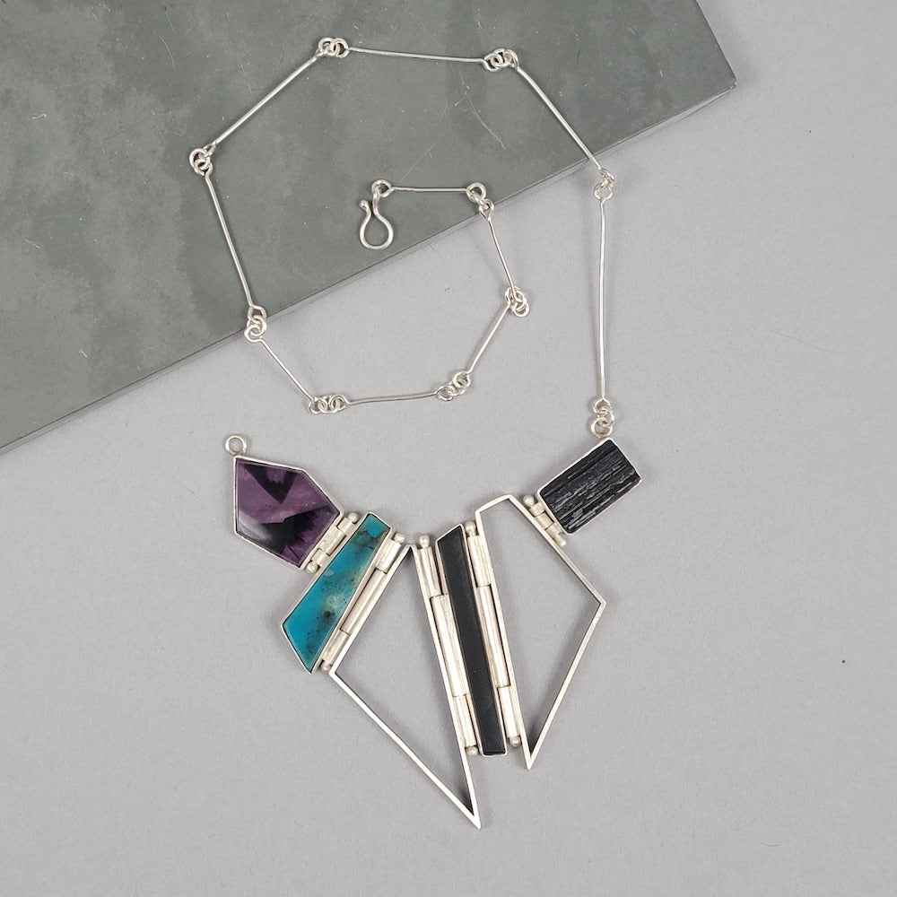 Pointy Hinged Necklace