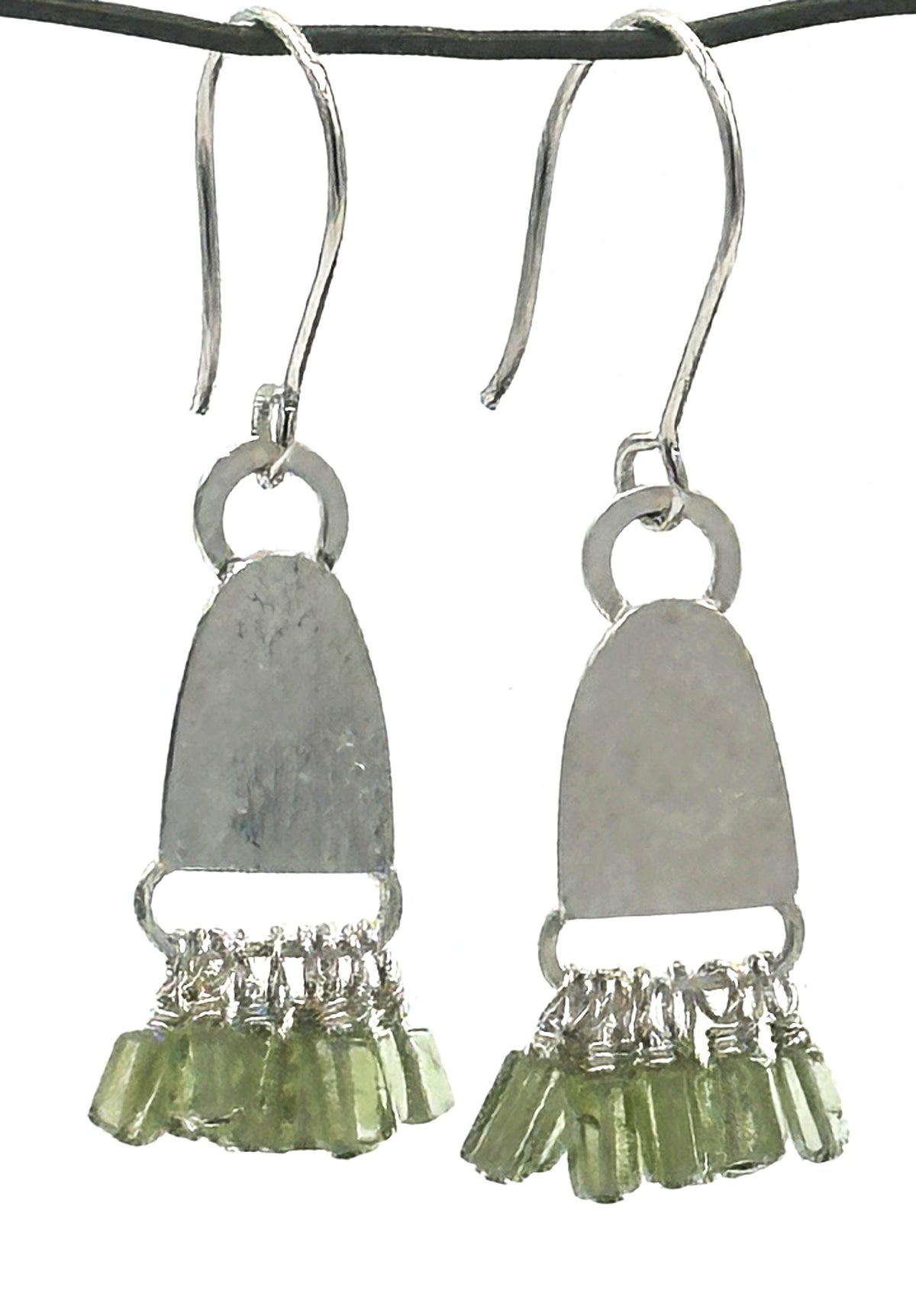Reclaimed Peridot Earrings