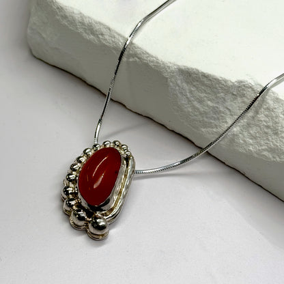Mozambique Carnelian Pendant