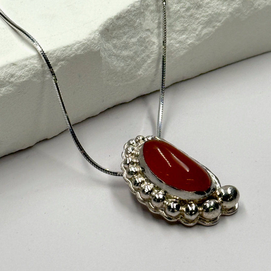 Mozambique Carnelian Pendant