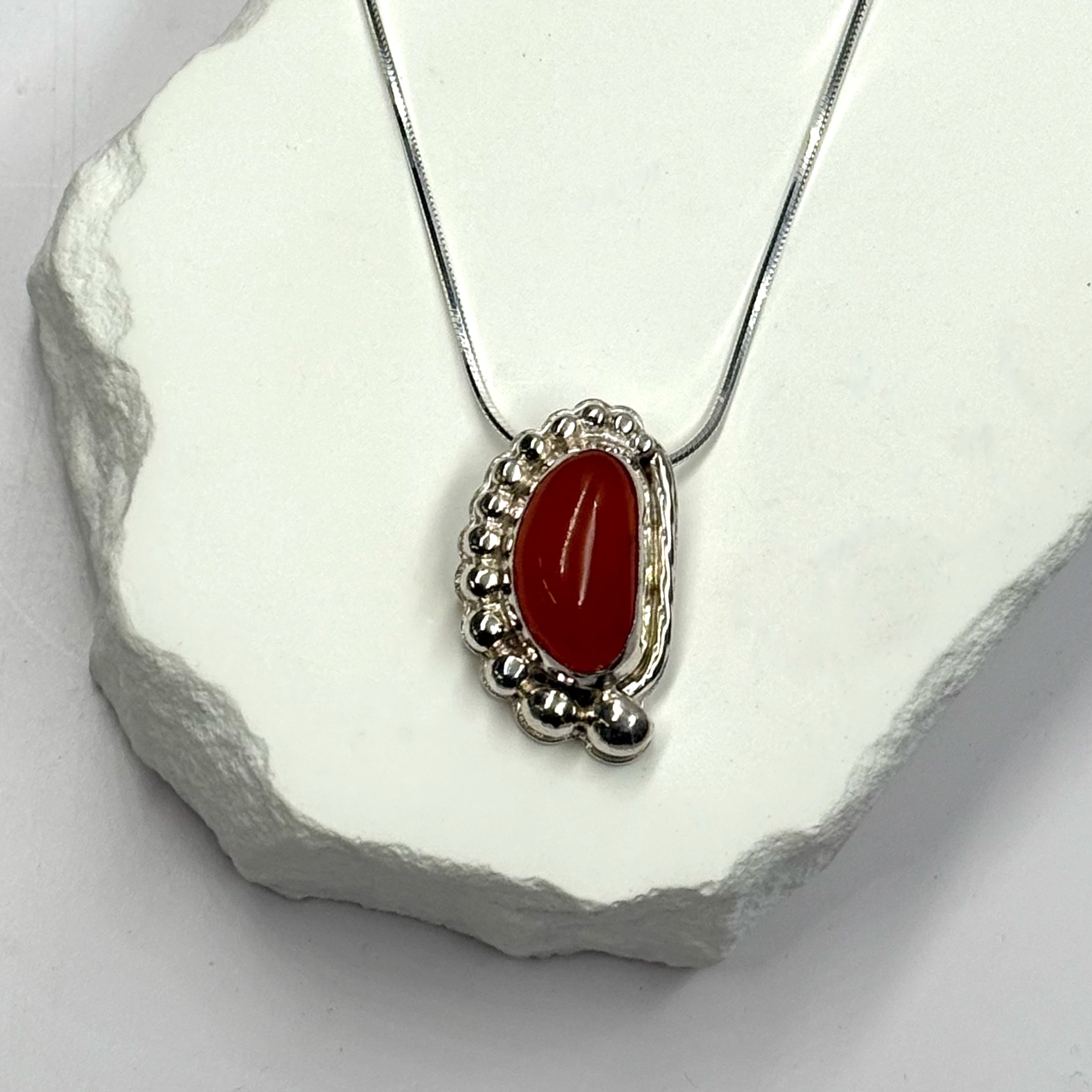 Mozambique Carnelian Pendant