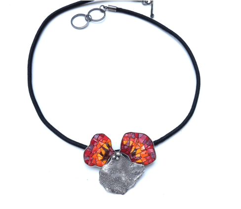 Mosaic Flower Necklace