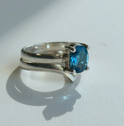 Topaz Stacking Rings