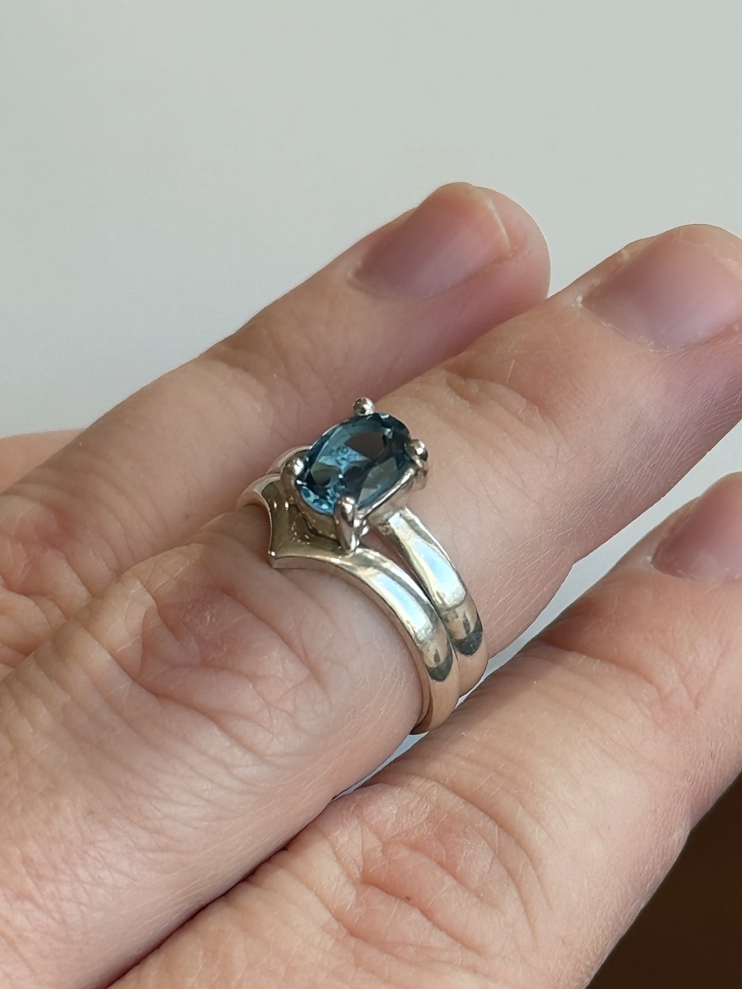 Topaz Stacking Rings