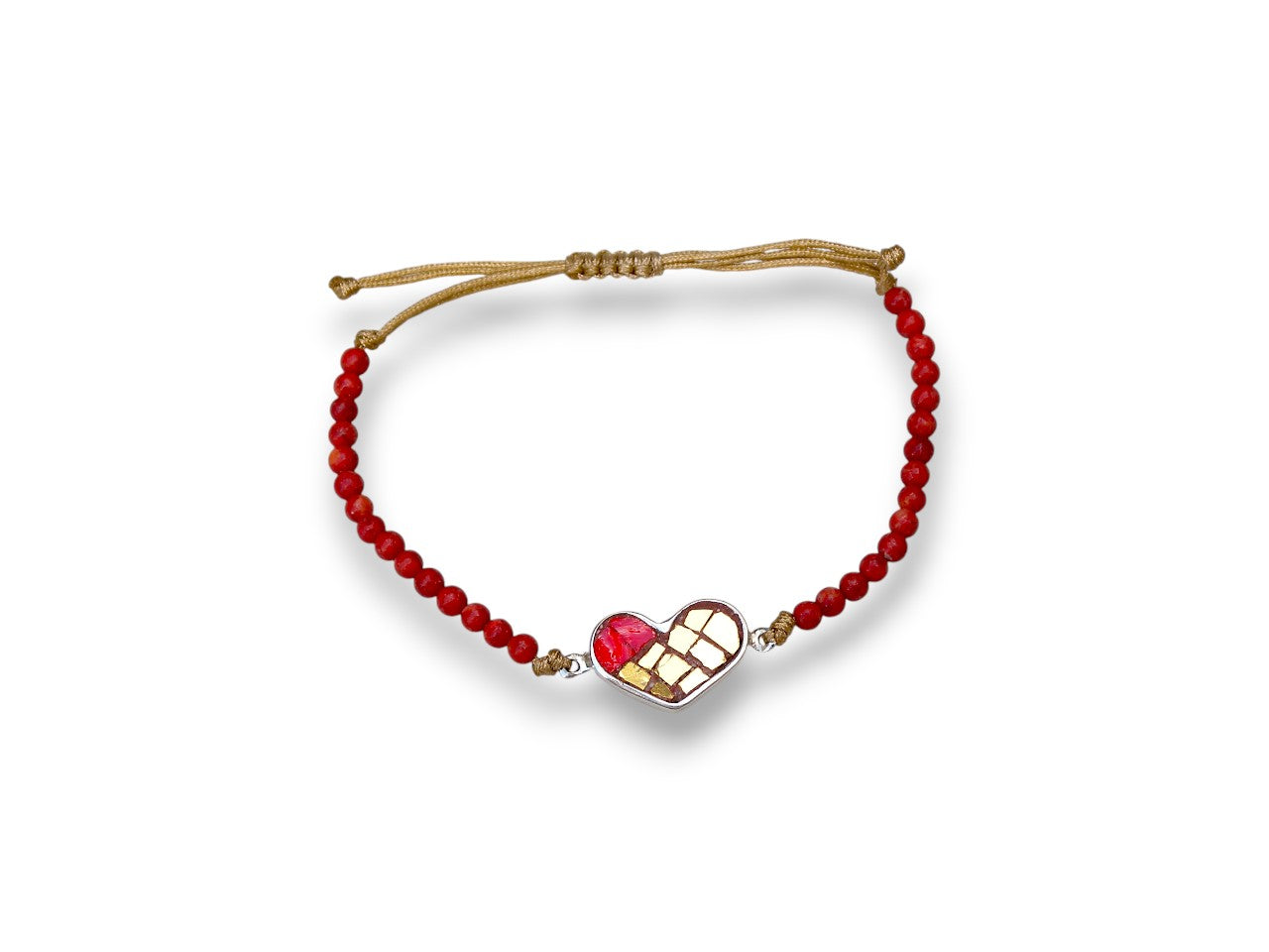Mosaic Heart Bracelet