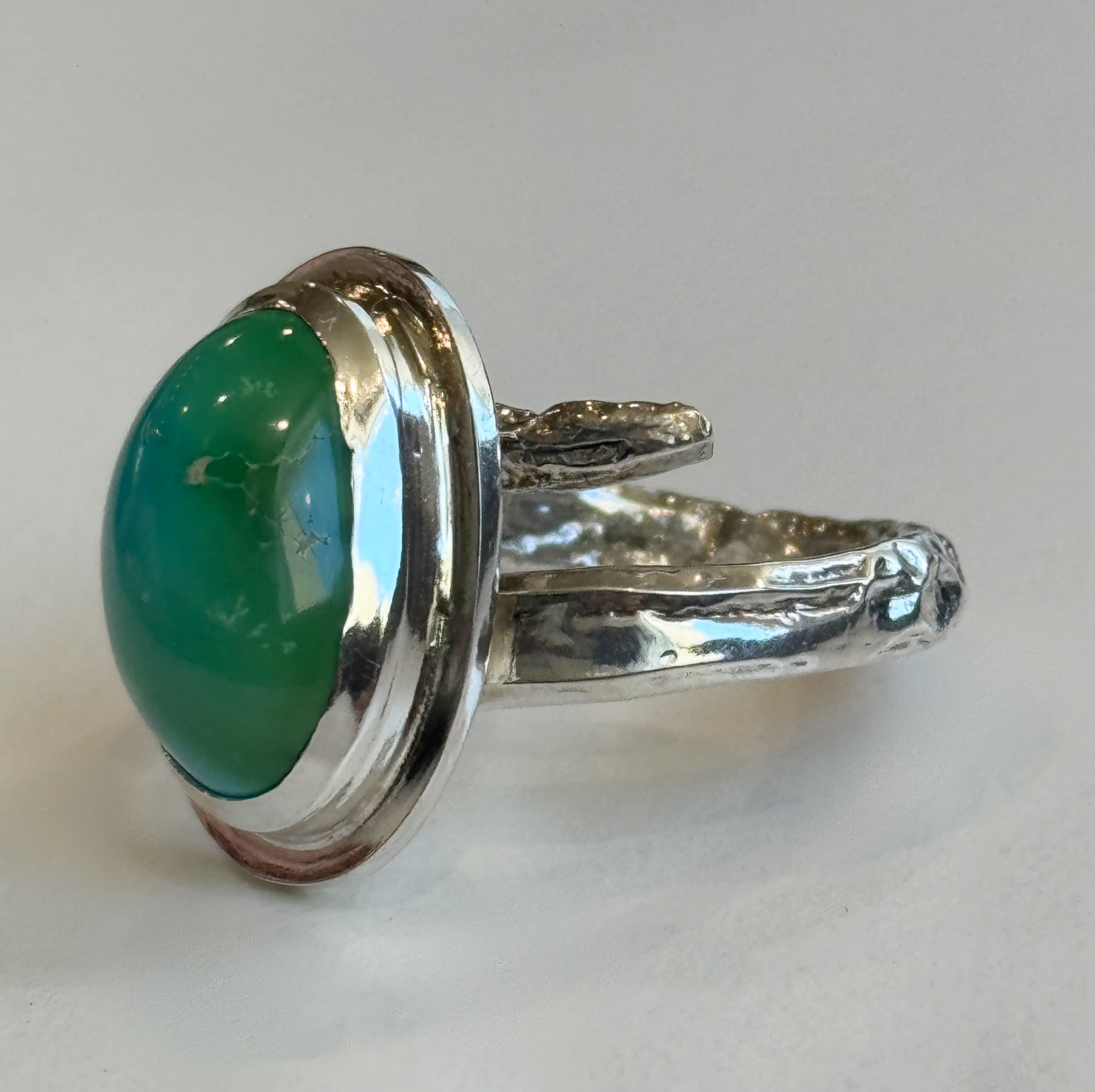 Royston Turquoise Adjustable Ring