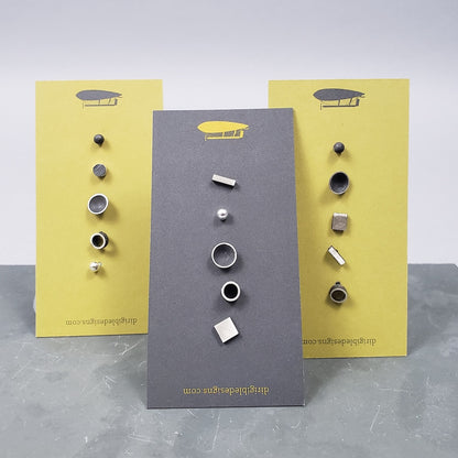 Unmatching Stud Sets - Silver