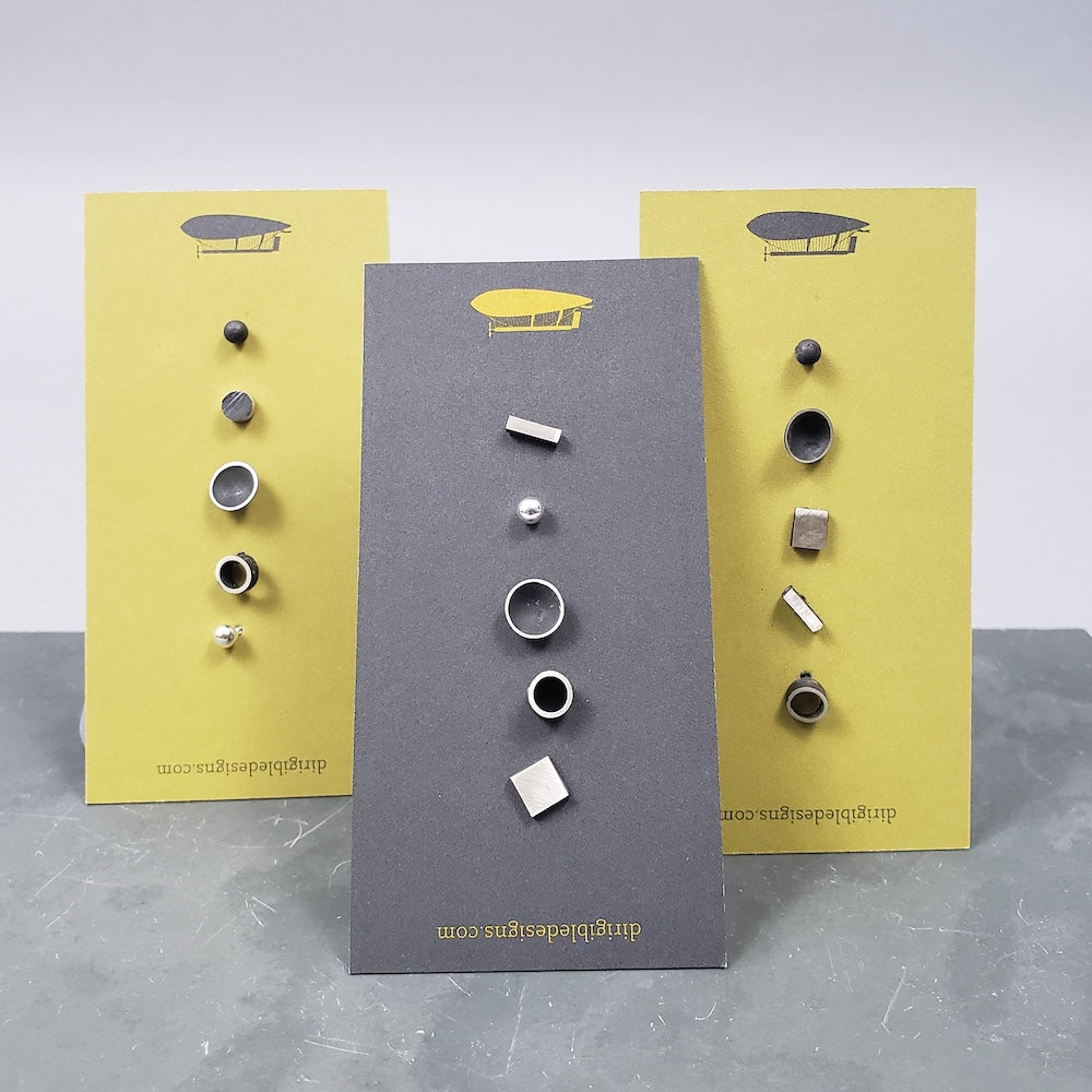 Unmatching Silver Stud Sets