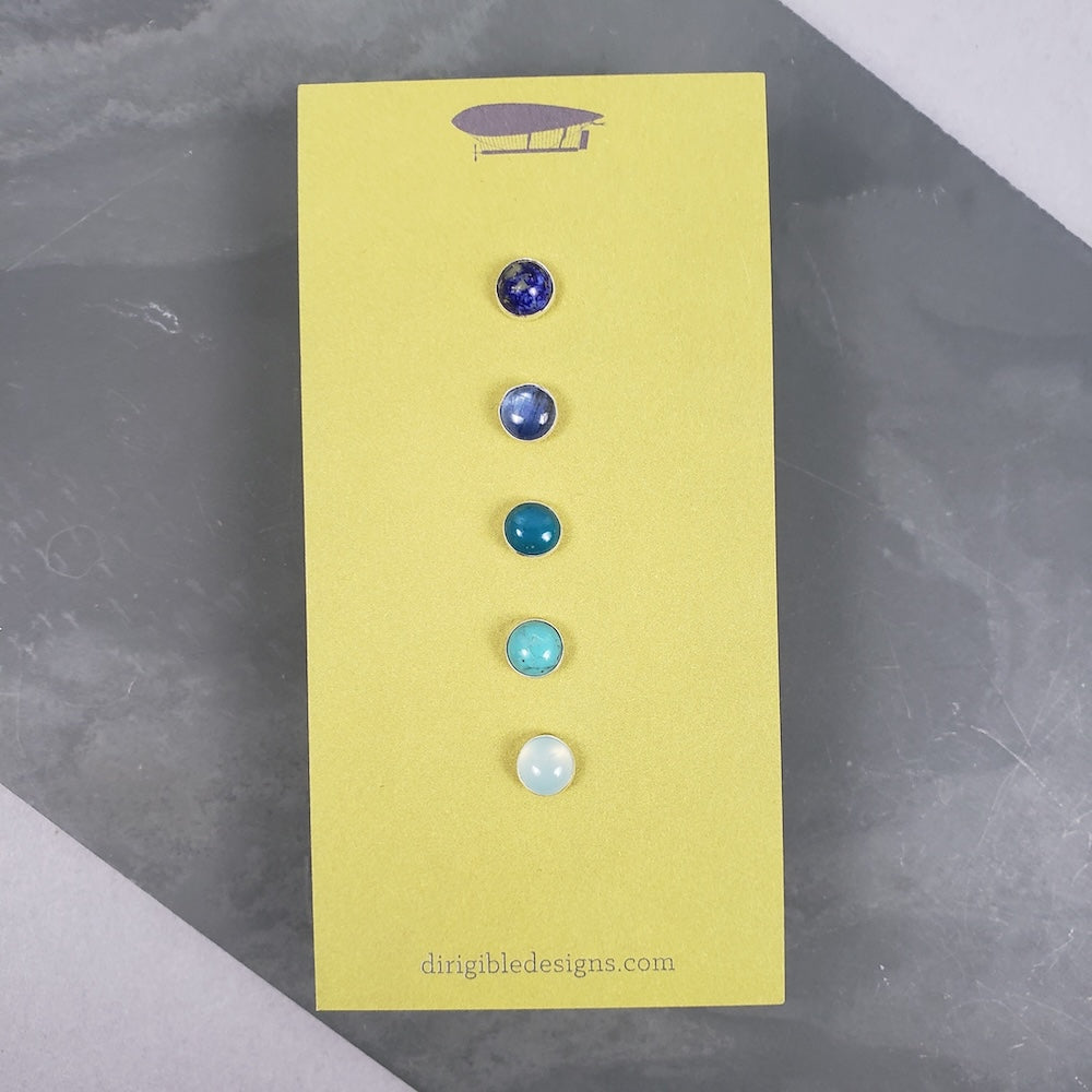 Unmatching Stone Stud Sets