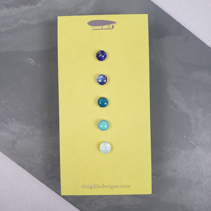 Unmatching Stone Stud Sets
