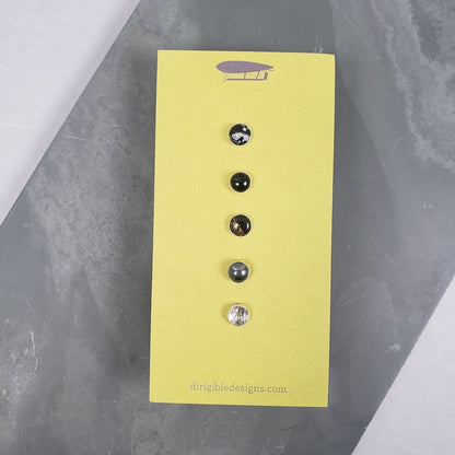 Unmatching Stone Stud Sets